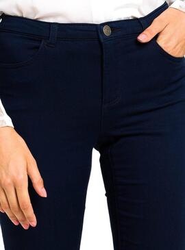 Calça Naf Naf Navy Skinny Para Mulher