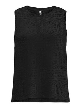 Top Only Llian preto para mulher