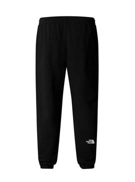 Calça de moletom preta The North Face para homem.