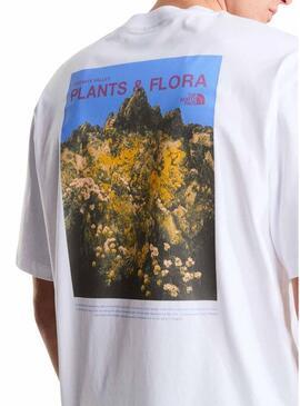 Camiseta The North Face Plant and Flora branca para homem