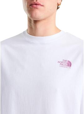 Camiseta The North Face Plant and Flora branca para homem