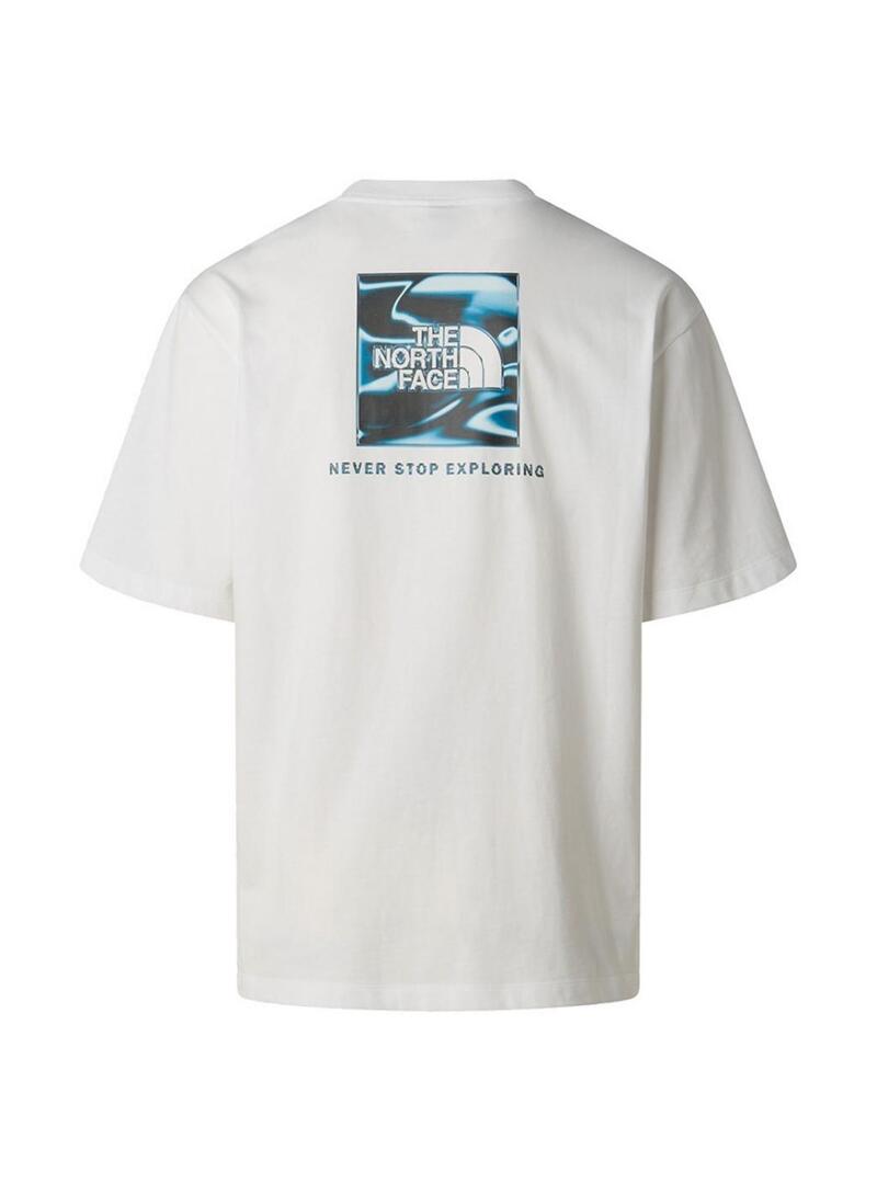 Camiseta The North Face LQD branca para homem.