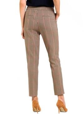 calça Naf Naf Tan Frames para Mulher