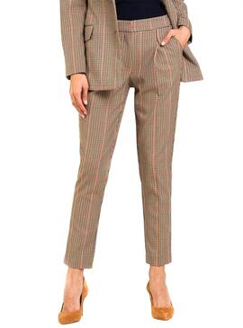 calça Naf Naf Tan Frames para Mulher