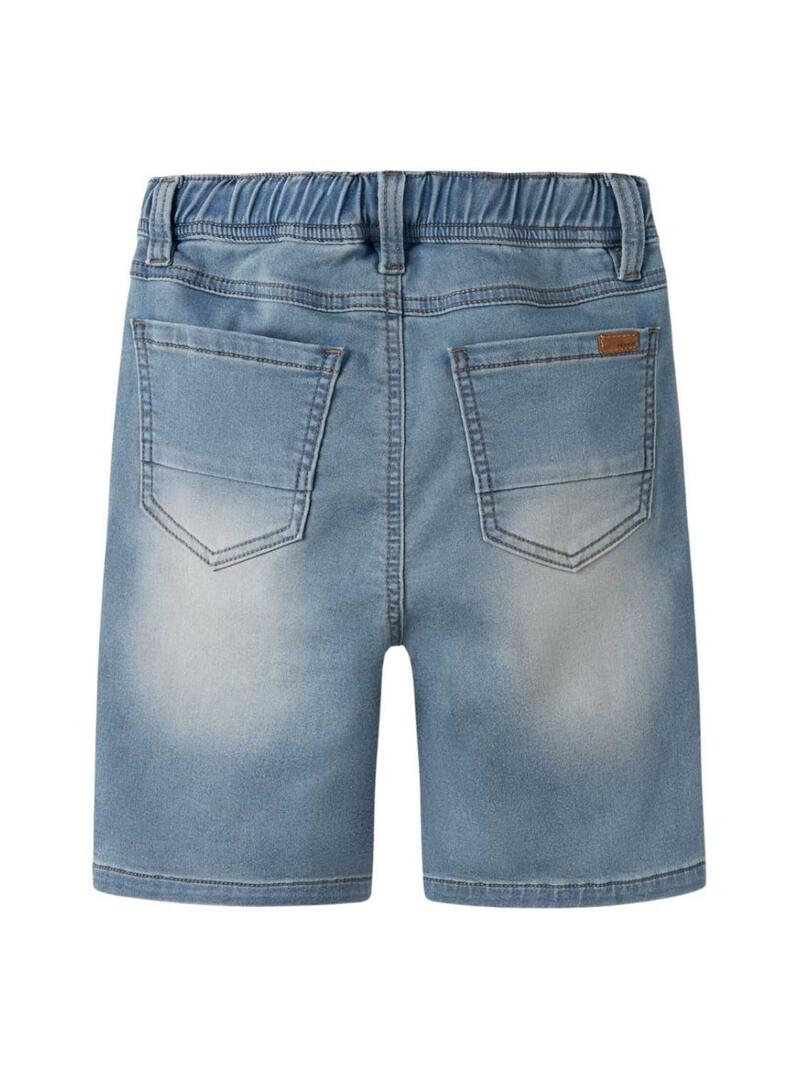 Bermudas de ganga Name it Ryan Jogger azul para menino.