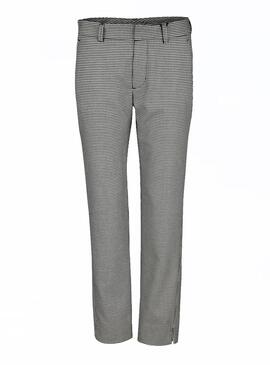 Calças Naf Naf Houndstooth para Mulher