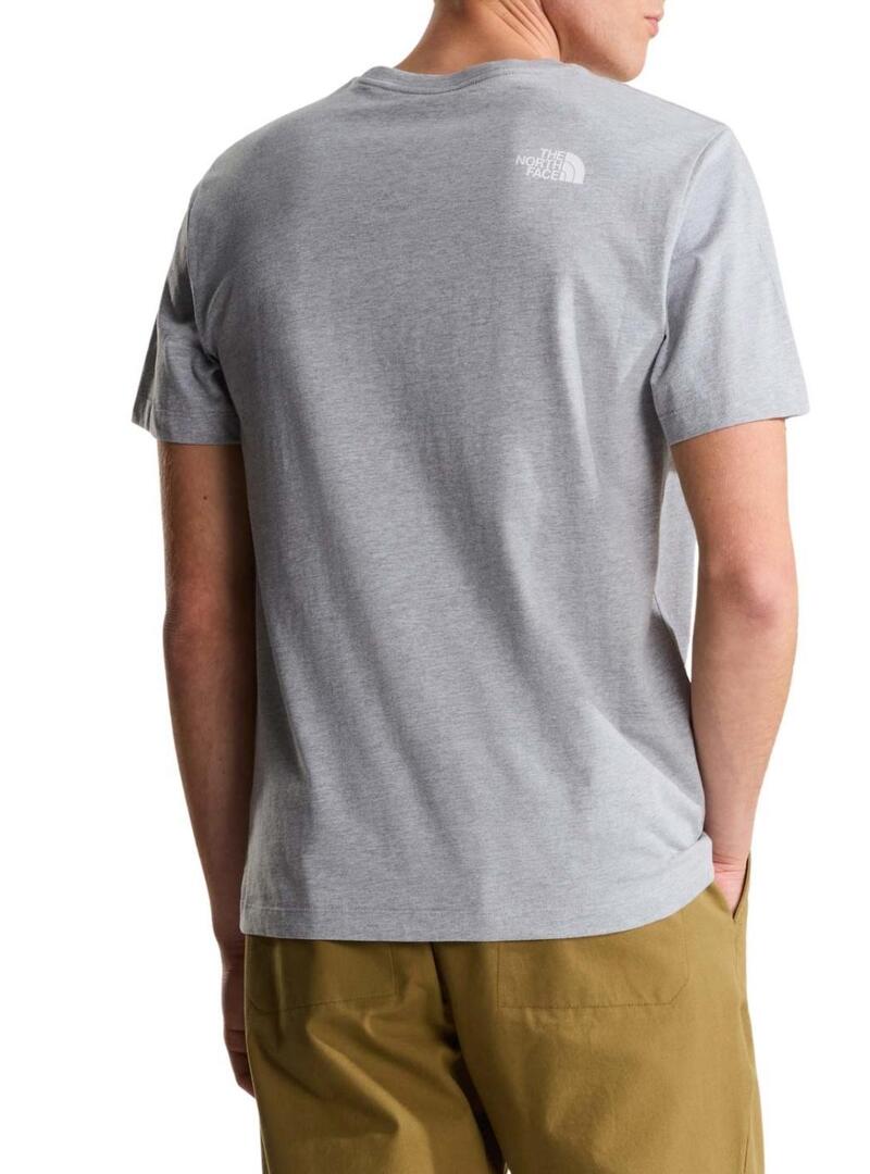 Camiseta The North Face Evo cinza para homem