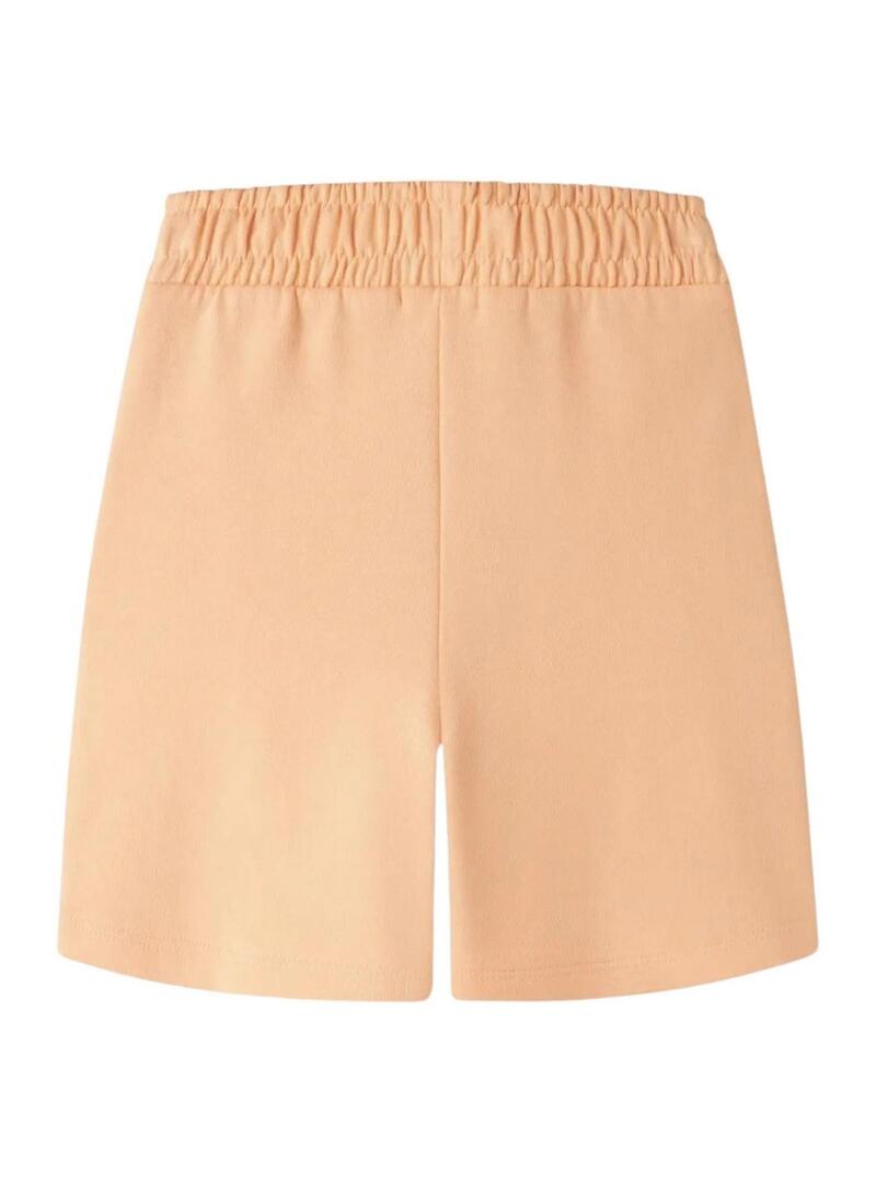 Bermudas Name It Fauvne laranja para menino