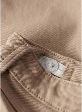 Bermudas Name It Ryan camel para menino