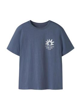 Camiseta Name It Fakim azul para menino