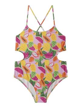 Fato de banho Pepe Jeans Maxi Fruit multicolorido para menina