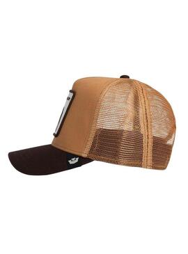 Boné Goorin Bros Bad Boy tostado para homem