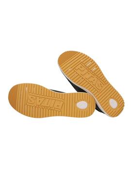 Sapatos Walkin Pitas Kell verde para homens.