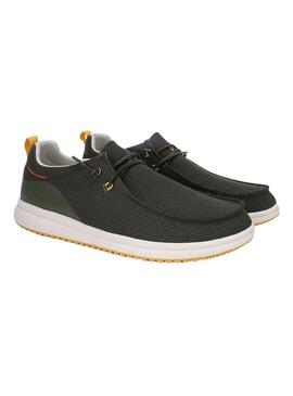Sapatos Walkin Pitas Kell verde para homens.