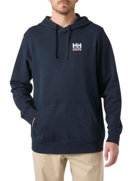 Moletom Helly Hansen Shoreline marinho para homem.