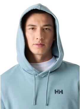Moletom Helly Hansen Shoreline azul para homem.