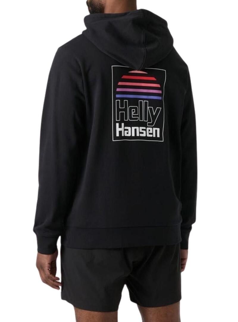 Moletom Helly Hansen Core preto para homem