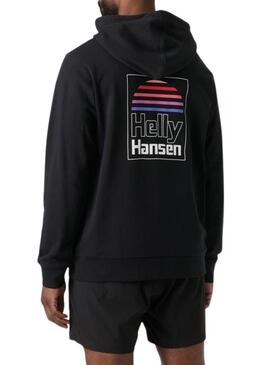 Moletom Helly Hansen Core preto para homem