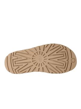 Sandálias UGG GoldenGlow Toggle em tom de tostado para mulher.