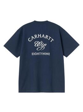 Camisa Carhartt Eightynine azul para homem.