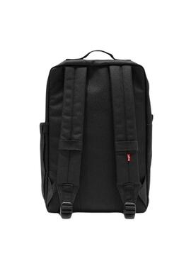Mochila Levi's Standard preta para mulher e homem.