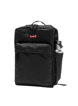 Mochila Levi's Standard preta para mulher e homem.