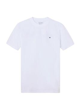 Camisa Silbon The Club Saint Tropez branco para homem.