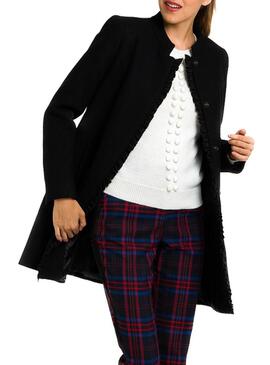 Casaco Naf Naf Decote Mao Preto para Mulher