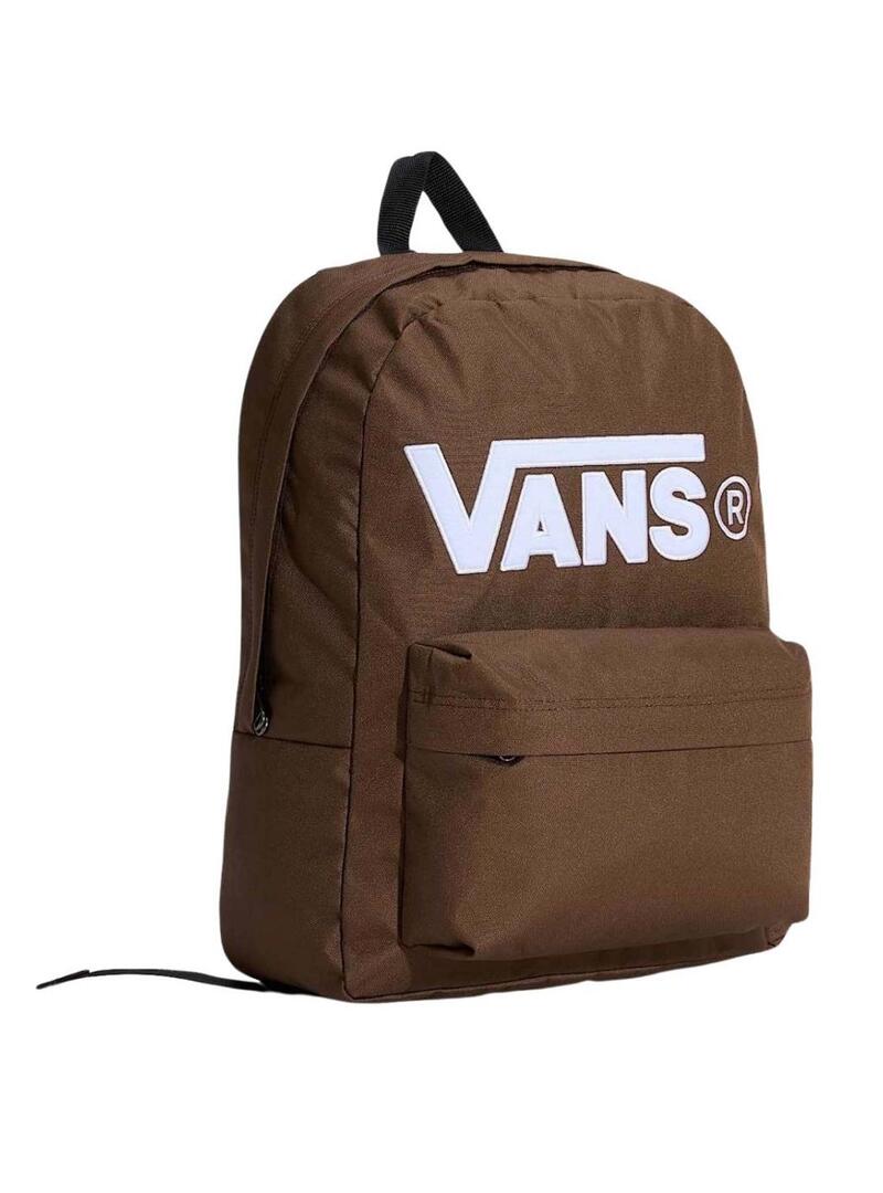 Mochila Vans Old Skool Drop V marrom para homem e mulher