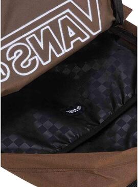 Mochila Vans Old Skool Drop V marrom para homem e mulher
