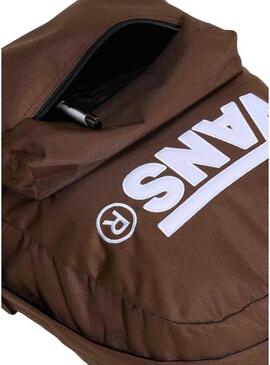 Mochila Vans Old Skool Drop V marrom para homem e mulher