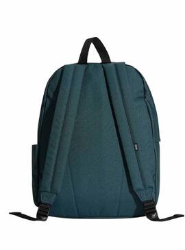 Mochila Vans Old Skool clássica verde para mulher e homem.