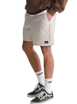 Bermudas Vans Range relaxadas bege para homens