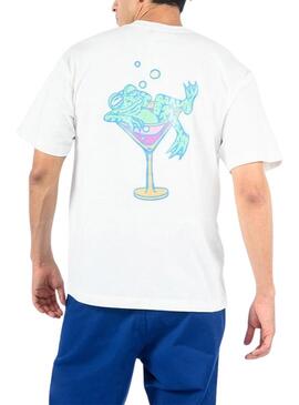 Camiseta Vans Bar Hopper branca para homem