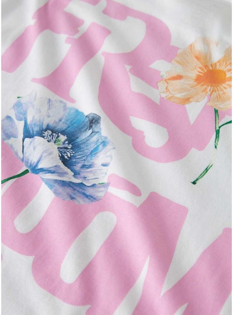 Camisola Name It Darmilla branca para menina