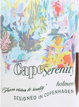 Camiseta Jack and Jones Montauk branca para homem.