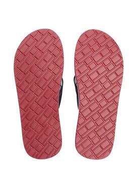 Chinelos esportivos Tommy Hilfiger azul-marinho para homens