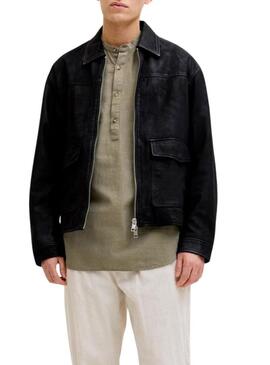 Camisa Jack and Jones Summer verde para homem