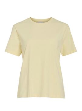 Camiseta Vila Nora amarela para mulher