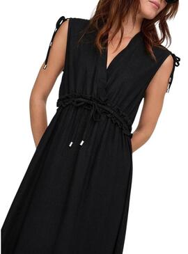 Vestido Only Goa preto para mulher