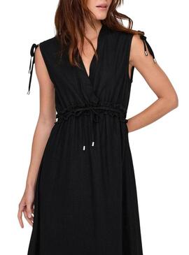 Vestido Only Goa preto para mulher