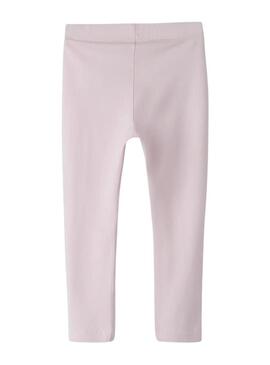 Leggings Name It Bilona rosa para menina