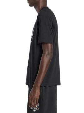 Camiseta New Balance Logo preto para homem