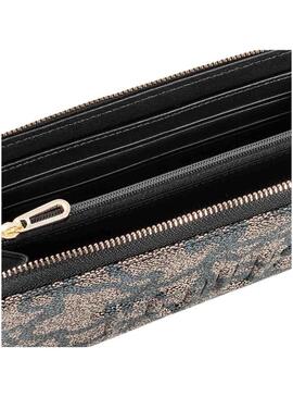 Carteira Tous Kaos Icon preta para mulher.