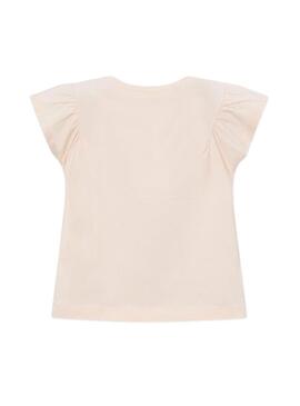 Camisola Mayoral cowboy rosa empoeirado para menina.