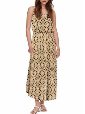 Vestido Only Nova amarelo para mulher