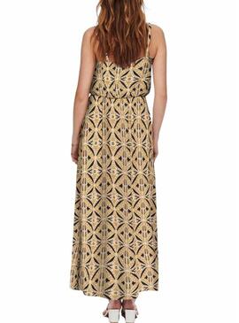 Vestido Only Nova amarelo para mulher