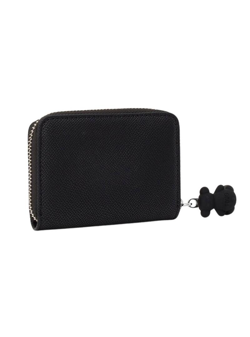 Carteira Tous La Rue New preta para mulher.