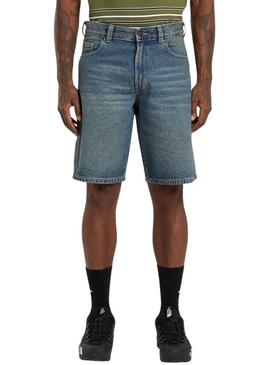 Bermudas Dickies de carpinteiro azul para homem.