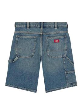 Bermudas Dickies de carpinteiro azul para homem.